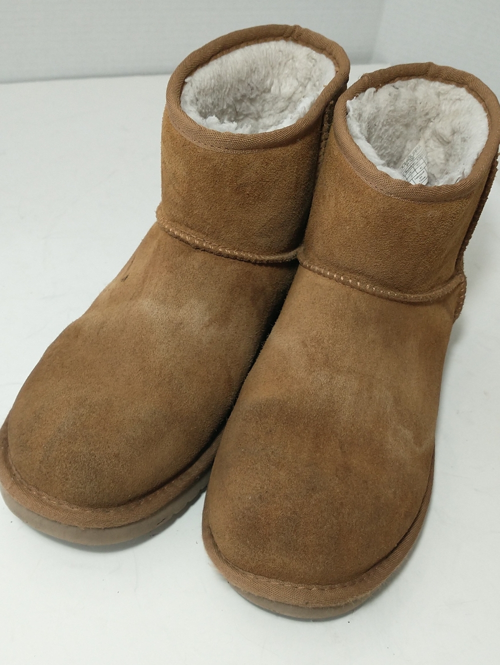Koolaburra by UGG Suede Short Boots, Brown, Size 8, Winter, Snow, Outdoors
